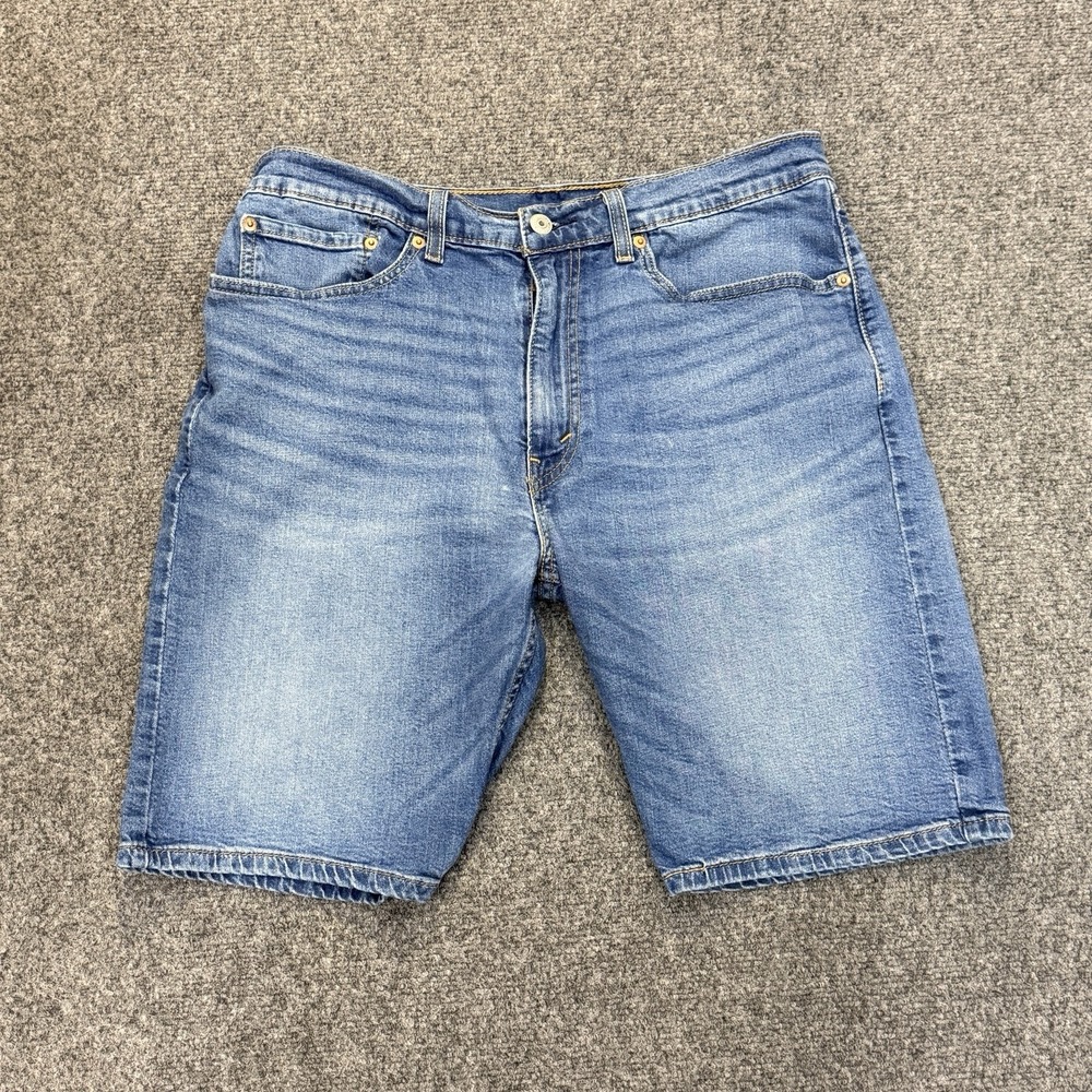 Levi's 505 Men's 34 Denim Shorts Cotton Blend Medium Wash